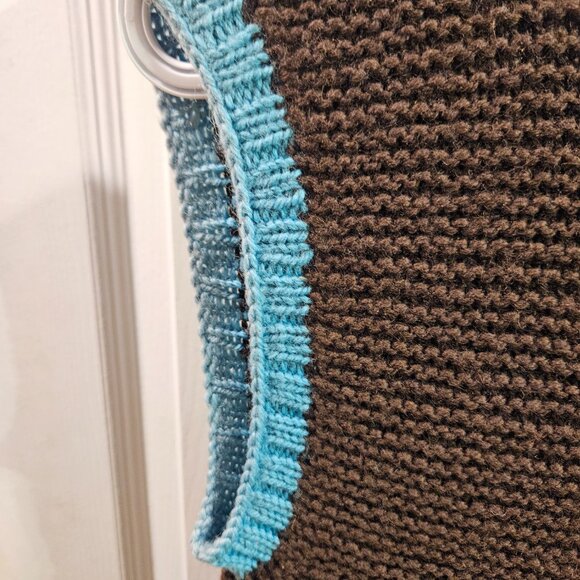 Vintage Mens wool weave vest - Picture 16 of 16